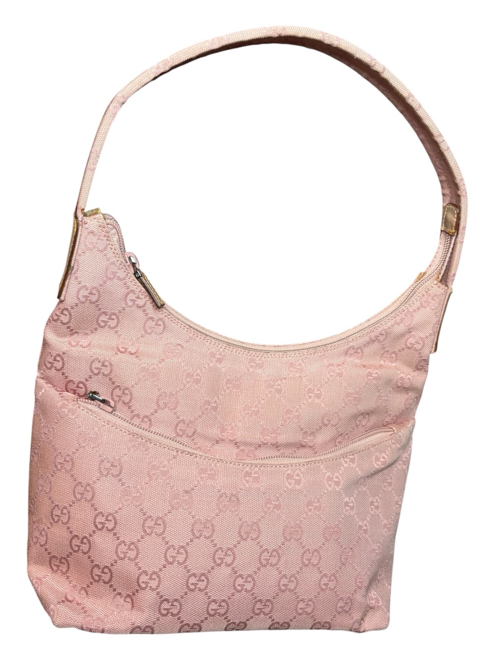 Gucci monogram shoulder bag pink